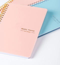 Notebook Diary Weekly Planner