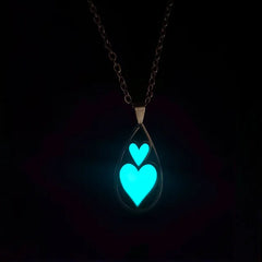 Stainless Steel Glow In The Dark Necklace for Men