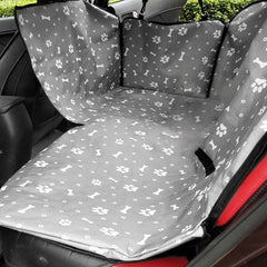 Pet Dog Car Back Seat Cover Mats with Safety Belt