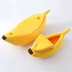 Banana Pet Bed House Cushion